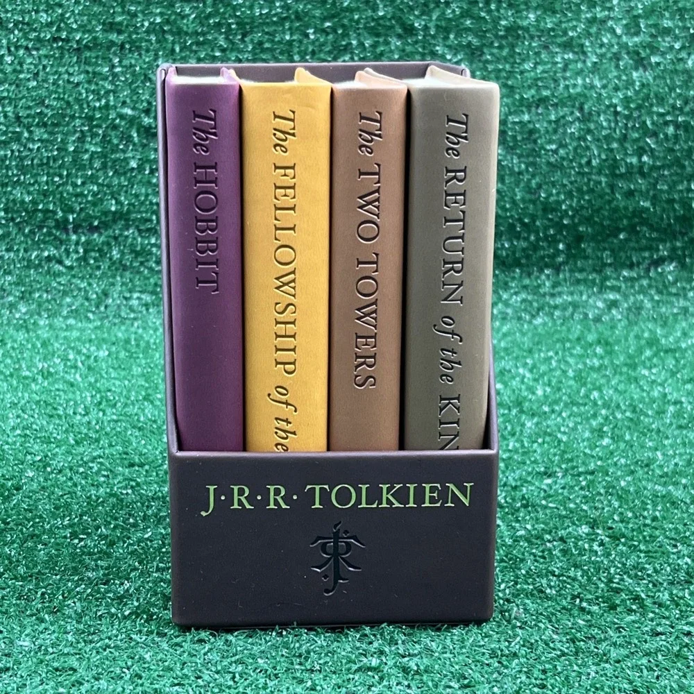 J.R.R. Tolkien 4-Book Boxed Set: The Hobbit & The Lord of the Rings Leatherette